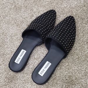 Steve Madden studded mules